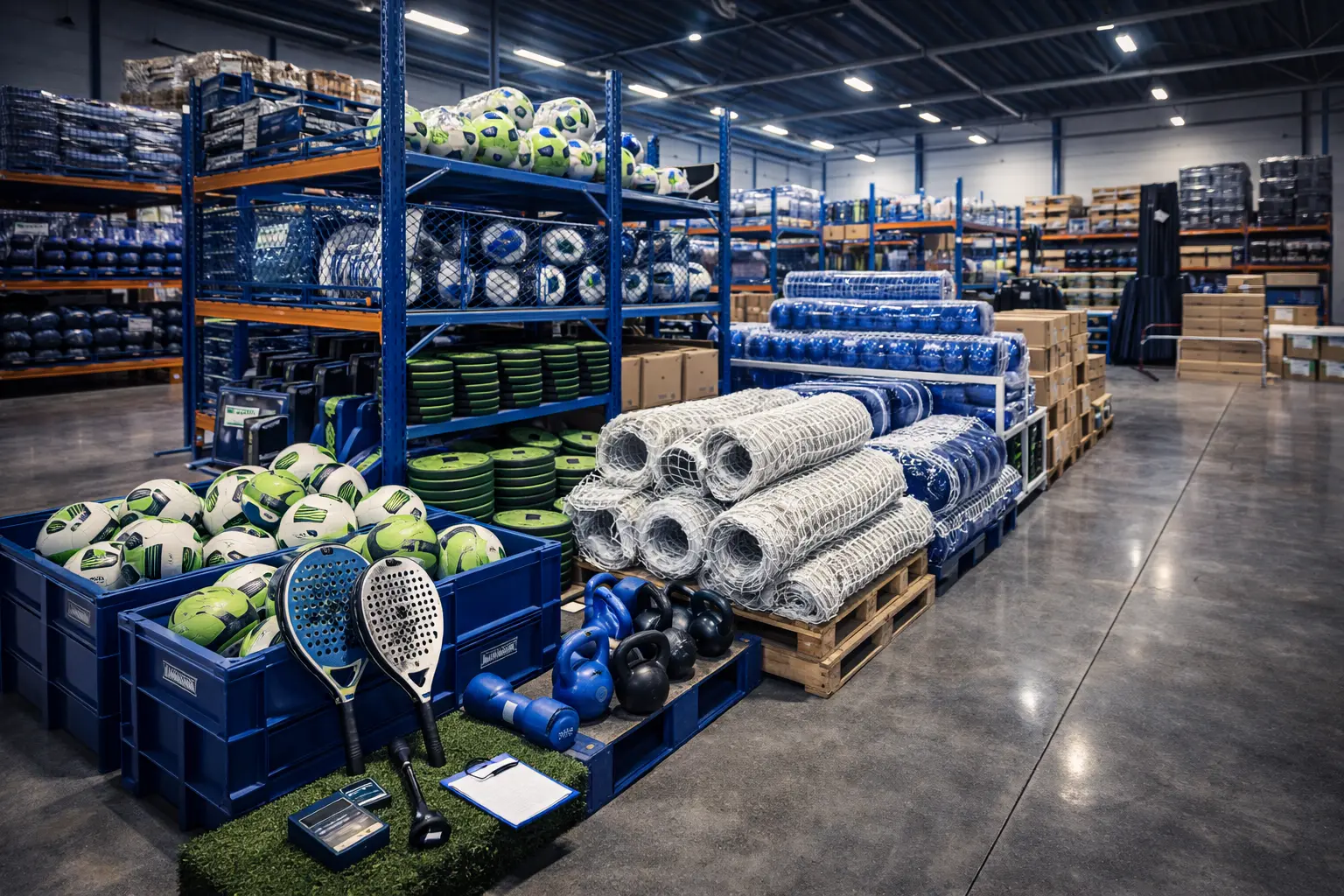 HL ACTION - Vente et stockage de matériel sportif professionnel, entrepôt au Maroc